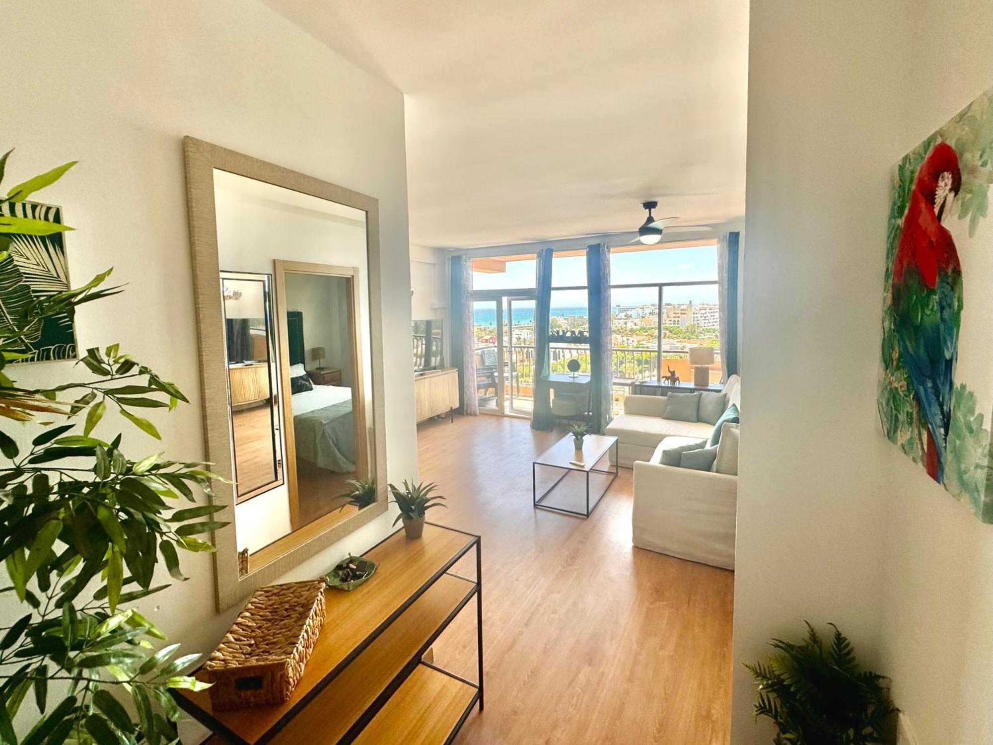Vive La Playa A 5 Min Con Vistas-Piscina-Aire Acondicionado-Ventiladores De Techo-Wifi-Orientacion Sur Roquetas de Mar Eksteriør billede